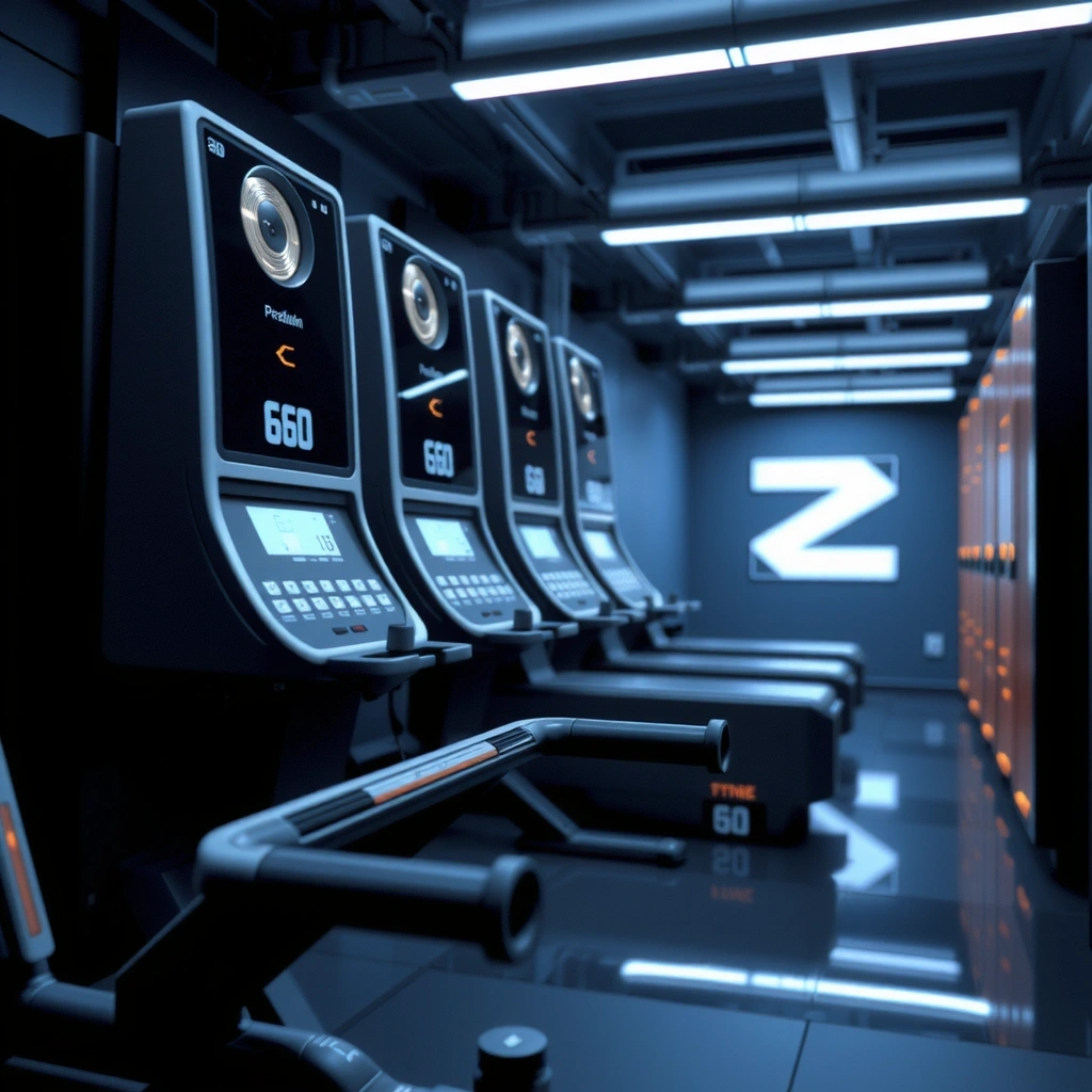 Illustration von Server-Infrastruktur